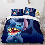 Lilo and Stitch Cosplay Comforter Bedding Set Duvet Covers Bed Sheets - EBuycos