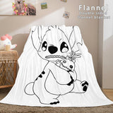 Lilo and Stitch Flannel Fleece Blanket - EBuycos