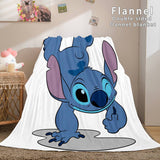 Lilo and Stitch Ohana Flannel Fleece Blanket - EBuycos
