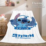 Lilo and Stitch Ohana Flannel Fleece Blanket - EBuycos
