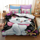 Marie Cat Bedding Sets Pattern Quilt Cover Without Filler
