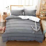 Marine Anchor Bedding Set Duvet Cover Comforter Bed Sheets - EBuycos