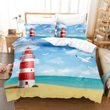Marine Anchor Bedding Set Duvet Cover Comforter Bed Sheets - EBuycos