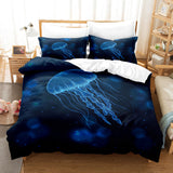 Marine Animal Bedding Set Duvet Cover Comforter Bed Sheets - EBuycos