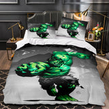 Marvel Avengers Cosplay Bedding Set Quilt Duvet Covers Bed Sheets Sets - EBuycos