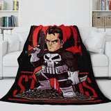 Marvel Hero Flannel Fleece Throw Cosplay Blanket Shawl Wrap Nap Quilt - EBuycos