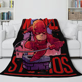 Marvel Hero Flannel Fleece Throw Cosplay Blanket Shawl Wrap Nap Quilt - EBuycos