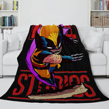 Marvel Hero Flannel Fleece Throw Cosplay Blanket Shawl Wrap Nap Quilt - EBuycos