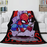 Marvel Hero Flannel Fleece Throw Cosplay Blanket Shawl Wrap Nap Quilt