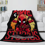 Marvel Hero Flannel Fleece Throw Cosplay Blanket Shawl Wrap Nap Quilt - EBuycos