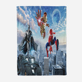 Marvel Spider Man Blanket Flannel Throw Room Decoration