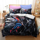 Marvel Spiderman Cosplay Bedding Set Duvet Covers Comforter Bed Sheets - EBuycos