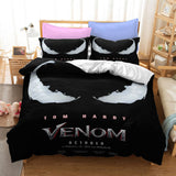 Marvel Venom Cosplay Bedding Set Duvet Cover Halloween Bed Sheets Sets - EBuycos