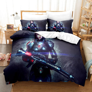 Mass Effect Andromeda Cosplay Comforter Bedding Sets Duvet Covers - EBuycos