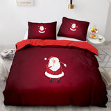 Merry Christmas Bedding Sets Full Duvet Covers Comforter Bed Sheets - EBuycos