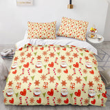 Merry Christmas Bedding Sets Full Duvet Covers Comforter Bed Sheets - EBuycos