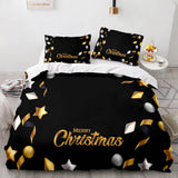 Merry Christmas Bedding Sets Full Duvet Covers Comforter Bed Sheets - EBuycos