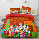Merry Christmas Pattern Bedding Sets Quilt Cover Without Filler