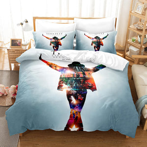 Michael Jackson Cosplay Bedding Sets Duvet Covers Comforter Bed Sheets - EBuycos