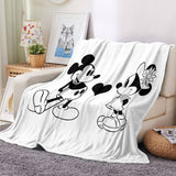 Mickey Blanket Flannel Throw Room Decoration