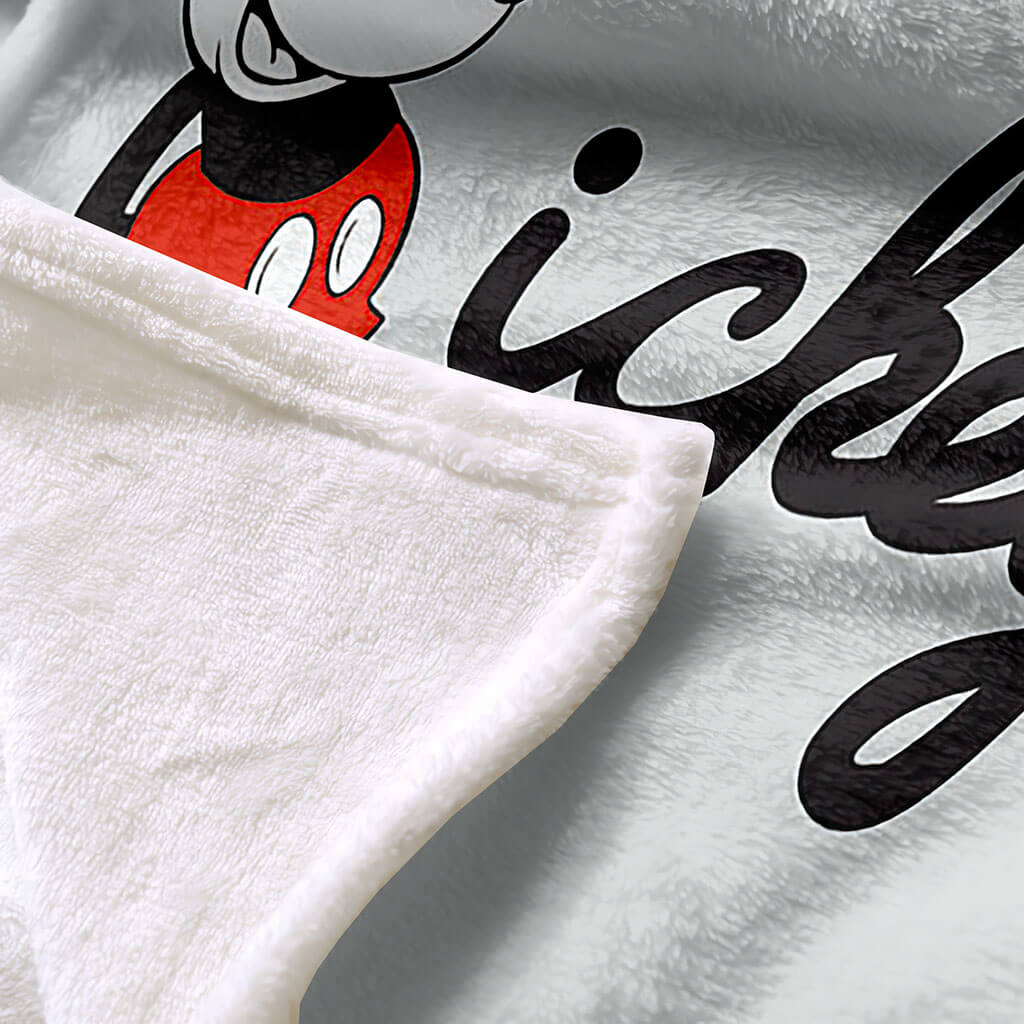 Mickey Blanket Flannel Throw Room Decoration