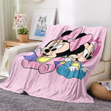 Mickey Mouse Blanket Flannel Throw Room Decoration