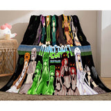 Minecraft Flannel Fleece Throw Cosplay Blanket Comforter Set - EBuycos