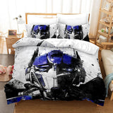 Movie Transformers Optimus Prime Bedding Sets Duvet Cover Bed Sheets - EBuycos
