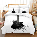 Music Note Comforter Bedding Sets Musical Theme Duvet Cover Bed Sheets - EBuycos