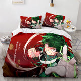 My Hero Academia Bedding Set Cosplay Quilt Covers Without Filler