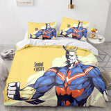 My Hero Academia Bedding Set Cosplay Quilt Covers Without Filler