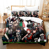 My Hero Academia Cosplay Bedding Set Duvet Cover Comforter Bed Sheets - EBuycos