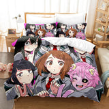 Anime My Hero Academia Cosplay Bedding Set Duvet Cover Comforter Bed Sheets - EBuycos