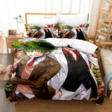 Anime My Hero Academia Cosplay Bedding Set Duvet Cover Comforter Bed Sheets - EBuycos