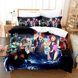 My Hero Academia Cosplay Bedding Set Duvet Cover Comforter Bed Sheets - EBuycos
