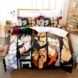 My Hero Academia Cosplay Bedding Set Duvet Cover Comforter Bed Sheets - EBuycos