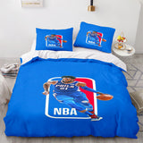 NBA Basketball Super Star Bedding Sets Quilt Duvet Covers Bed Sheets - EBuycos