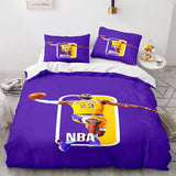 NBA Basketball Super Star Bedding Sets Quilt Duvet Covers Bed Sheets - EBuycos