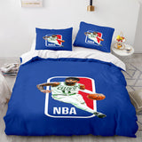 NBA Basketball Super Star Bedding Sets Quilt Duvet Covers Bed Sheets - EBuycos