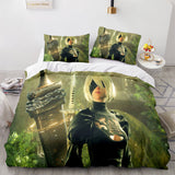 NieR Automata Cosplay 3 Piece Bedding Set Quilt Covers Without Filler