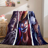 ONE PIECE Cosplay Flannel Fleece Throw Blanket Comforter Bedding Sets - EBuycos