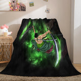 ONE PIECE Cosplay Soft Flannel Fleece Throw Blanket Comforter Sets - EBuycos