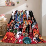 ONE PIECE Cosplay Soft Flannel Fleece Throw Blanket Comforter Sets - EBuycos