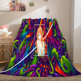 ONE PIECE Cosplay Soft Flannel Fleece Throw Blanket Comforter Sets - EBuycos
