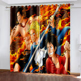 ONE PIECE Curtains Blackout Window Drapes