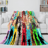 ONE PIECE Throw Flannel Blanket Soft Cozy All Seasons for Sofa Bed - EBuycos