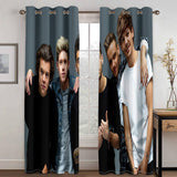 One Direction Curtains Blackout Window Treatments Drapes for Room Decor