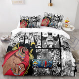 One Piece Cosplay Bedding Sets Duvet Covers Quilt Comforter Bed Sheets - EBuycos