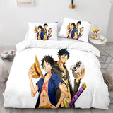 One Piece Cosplay Bedding Sets Duvet Covers Quilt Comforter Bed Sheets - EBuycos