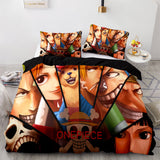 One Piece Cosplay Bedding Sets Duvet Covers Quilt Comforter Bed Sheets - EBuycos